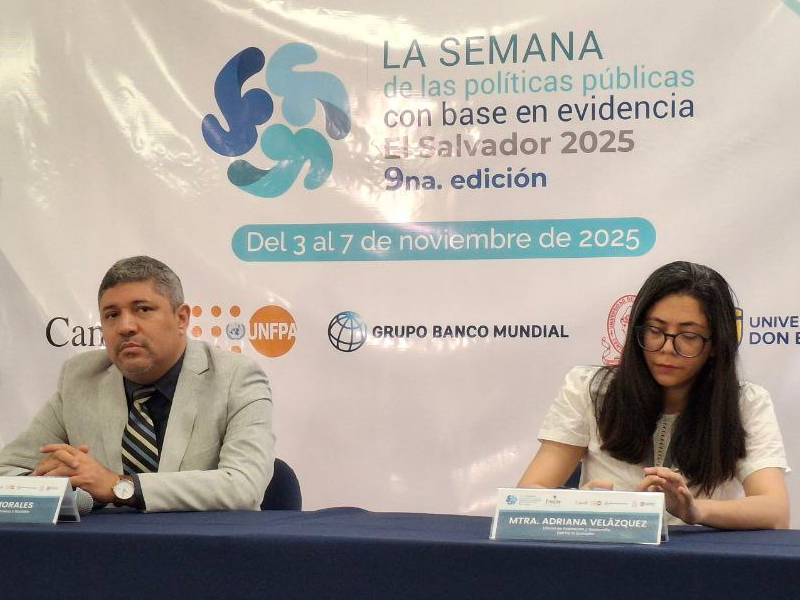 Presentación del estudio "Mapa de embarazo en niñas y adolescentes. El Salvador 2025", organizado por la Fundación Dr. Guillermo Manuel Ungo, Fundaungo (FUNDAUNGO) | Foto Jessica García