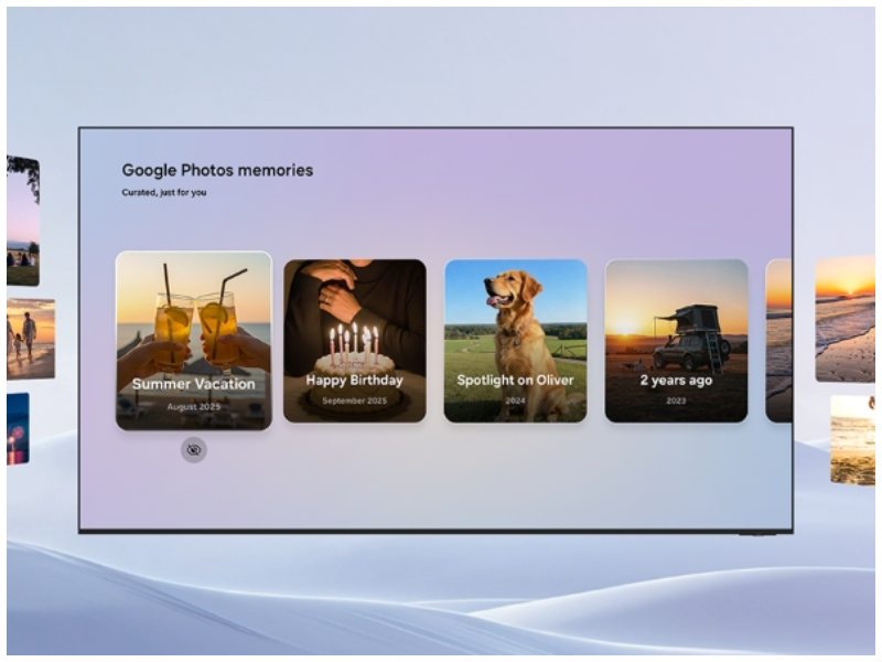 Los televisores Samsung siempre han unido a las personas, y la incorporación de Google Fotos a la pantalla grande hace que esa experiencia sea aún más personal