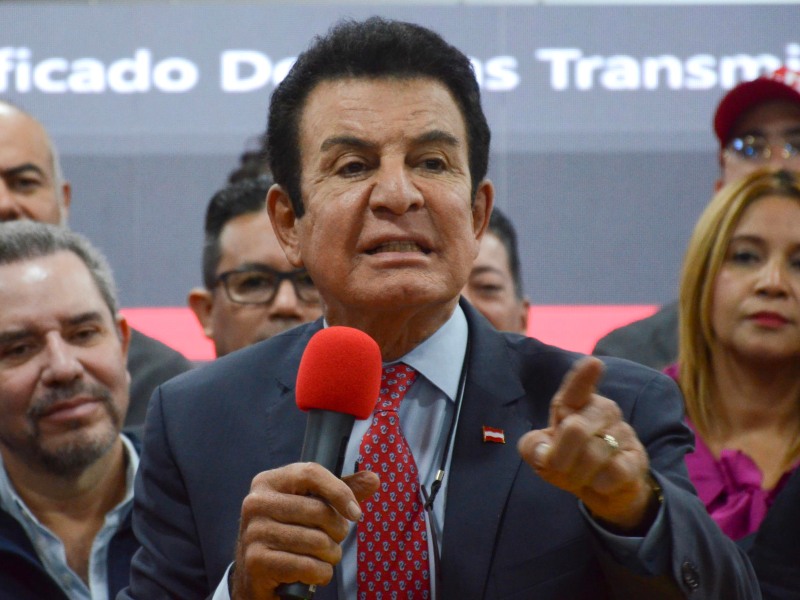 Candidato a la Presidencia de Honduras Salvador Nasralla