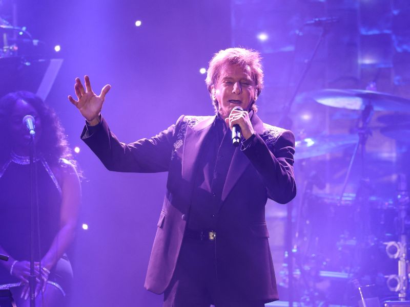 Cantante estadounidense Barry Manilow