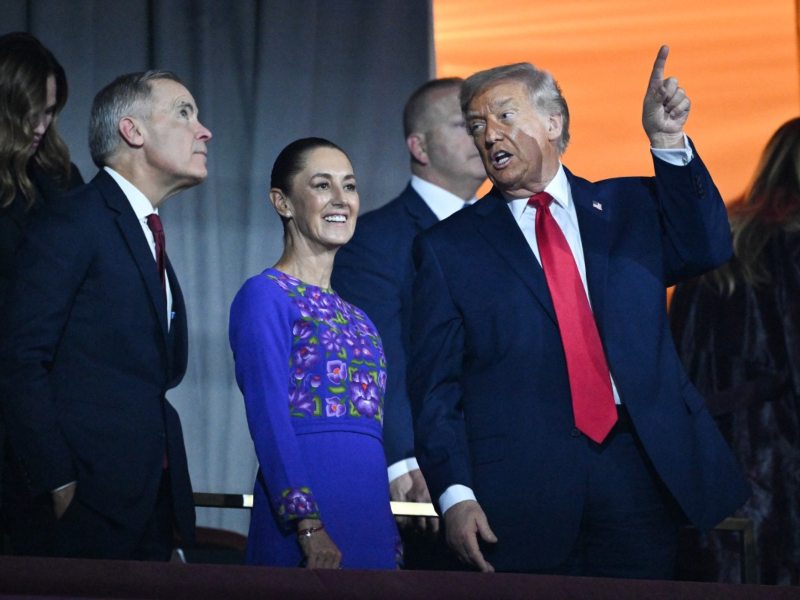 FIFA Sorteo Mundial Donald Trump Claudia Sheinbaum México