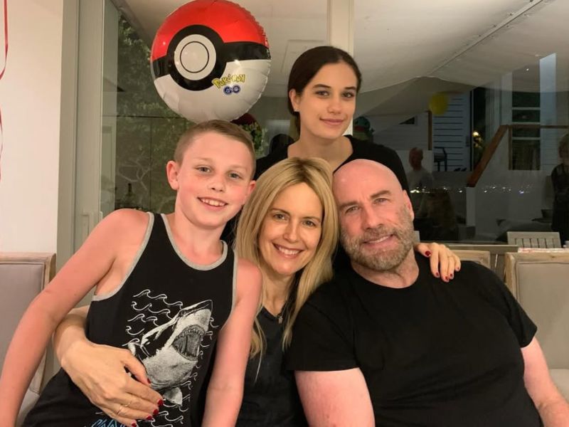 Familia Travolta Presley