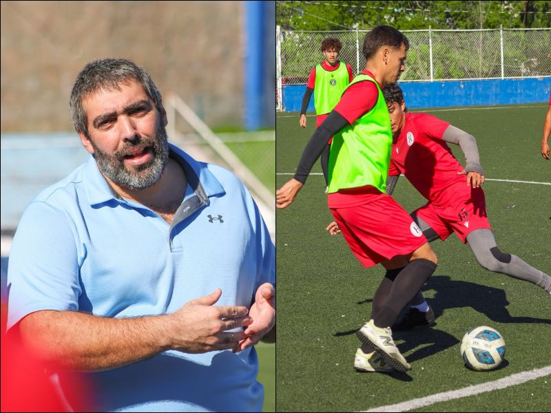 El CD Hércules inició la pretemporada, con su nuevo DT Tito Corti. Foto: Cortesía CD Hércules