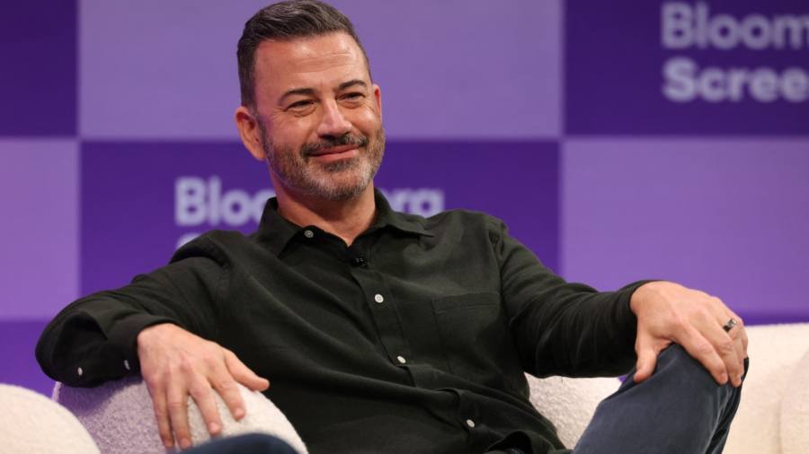 El humorista Jimmy Kimmel extiende su contrato con ABC por un año más. Foto: AFP