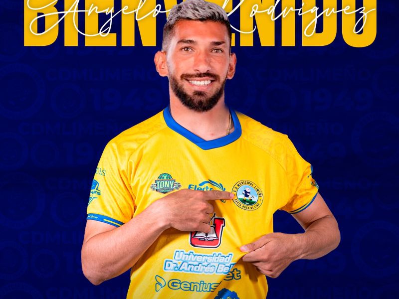 El jugador Ányelo Rodríguez se convirtió en nuevo jugador cuchero. Foto: Cortesía Municipal Limeño
