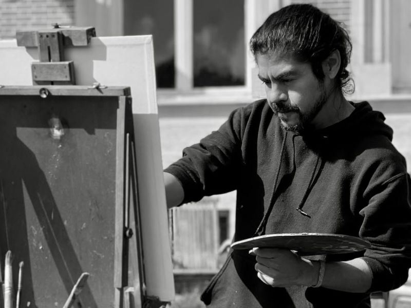 Artista visual Otto Hernández