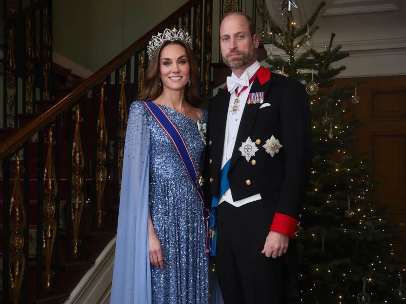 Príncipes de Gales, William y Kate