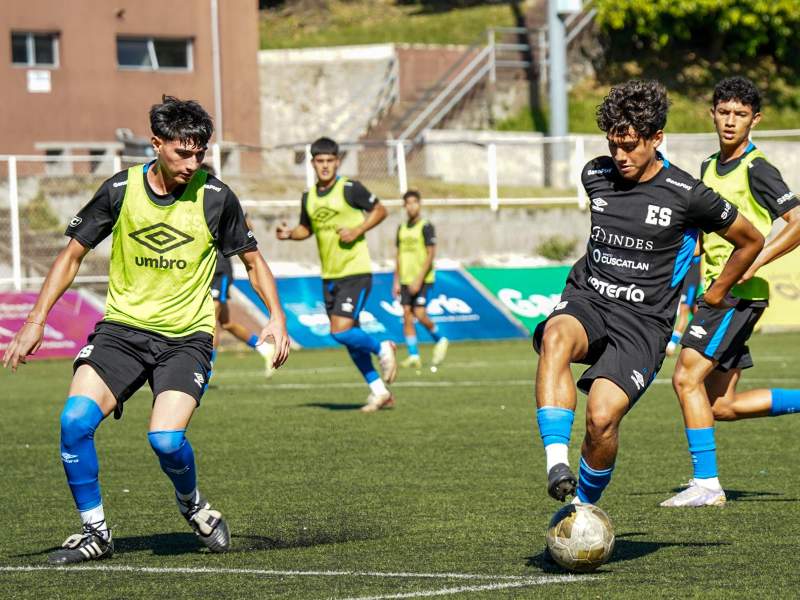 Selecta Sub-17 Masculina Entrenos