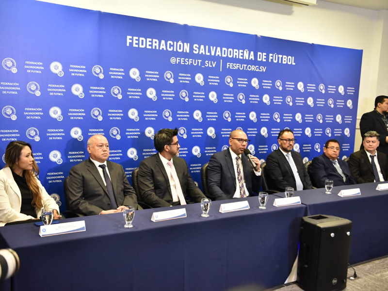 Comite Ejecutivo Fesfut Yamil Bukele