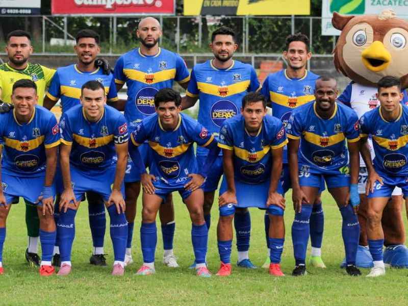 Último inicial de Zacatecoluca, para cerrar el Apertura 2025. Foto: Cortesía Zacatecoluca FC