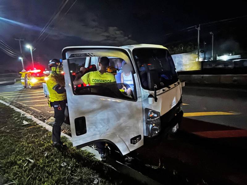 Accidente deja a una joven conductoa herida | cortesía