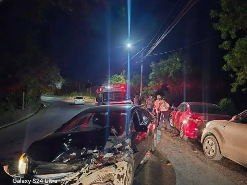 Accidente en Santa Ana | cortesía