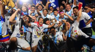 Los campeones de Firpo. Foto: EDH Emerson del Cid