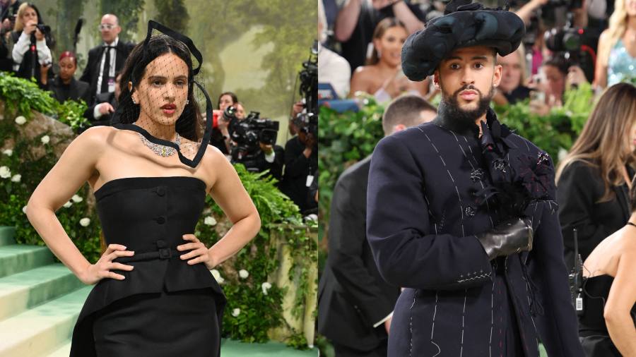 Bad Bunny y Rosalía en la lista de los mejores discos de 2025 del New York Times. Foto: AFP