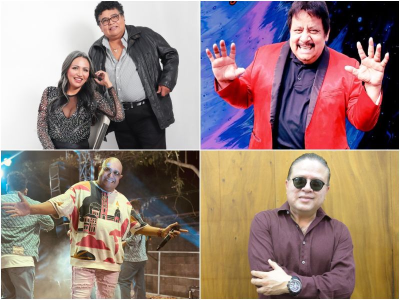 Artistas salvadoreños expresan sus buenos deseos al público.