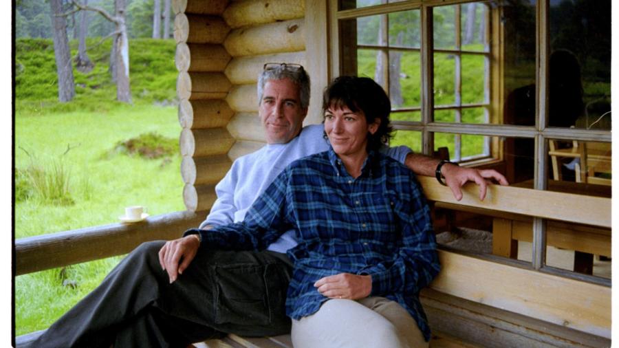 Jeffrey Epstein y Maxwell