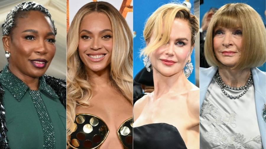 Beyoncé, Nicole Kidman y Venus Williams copresidirán la Met Gala junto a Anna Wintour. Foto: AFP