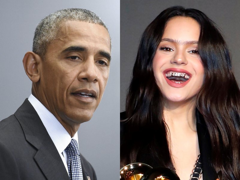Obama y Rosalía