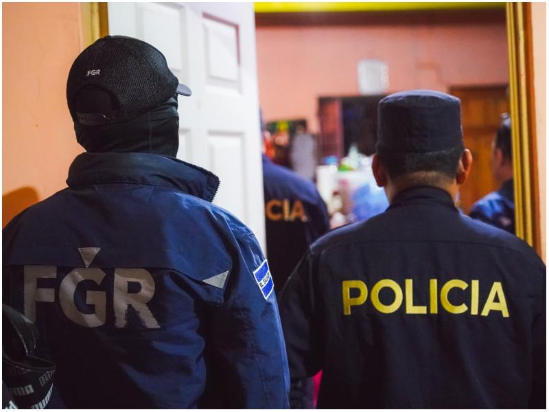 Los operativos ocurrieron en Quezaltepeque, Coatepeque, Usulután y Apopa. Foto / Cortesía FGR
