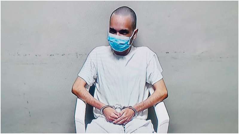 Pandillero condenado por extorsión agravada. Foto / Cortesía Centros Judiciales