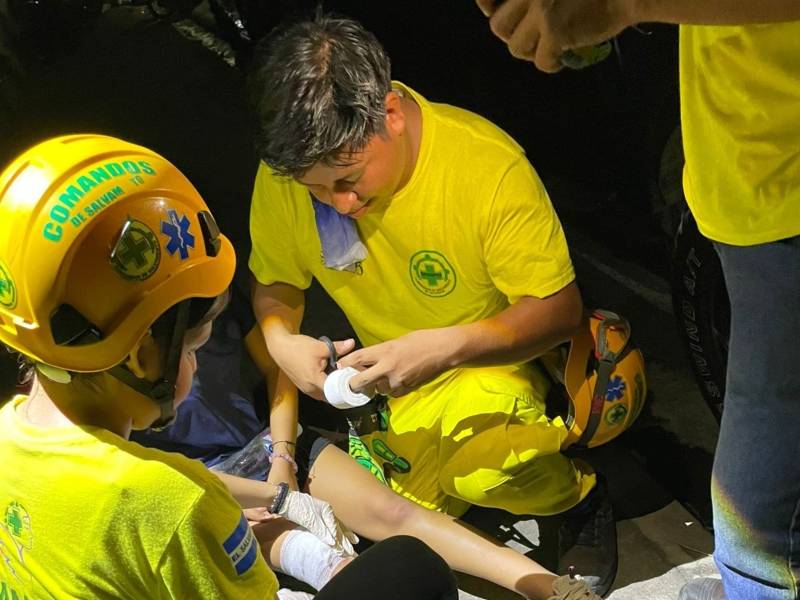 Varios quemados en Zacatecoluca por quema de toritos | cortesía