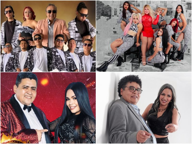 Docenas bailarán al ritmo de estos artistas salvadoreños. Fotos cortesía / Facebook oficiales