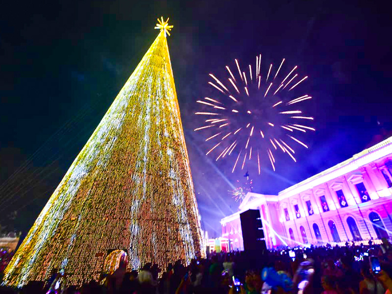 Inauguración Villa Navideña del Centro Histórico de San Salvador