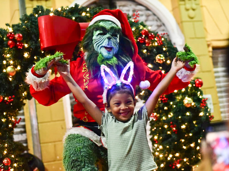 Inauguración Villa Navideña del Centro Histórico de San Salvador