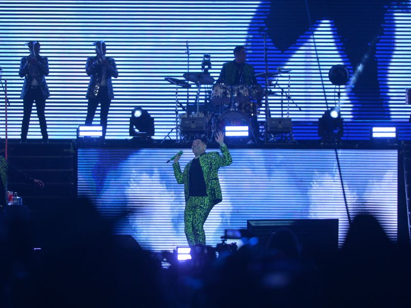 Grupo Firme en concierto en El Salvador en el 2023