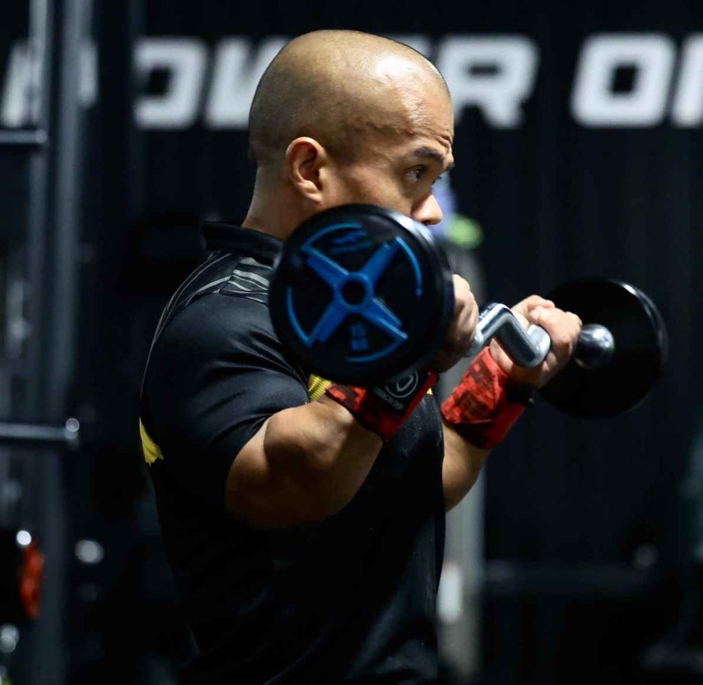 El parapesista Herbert Aceituno sigue entrenando, para los mejores eventos del año. Foto: Cortesía Indes