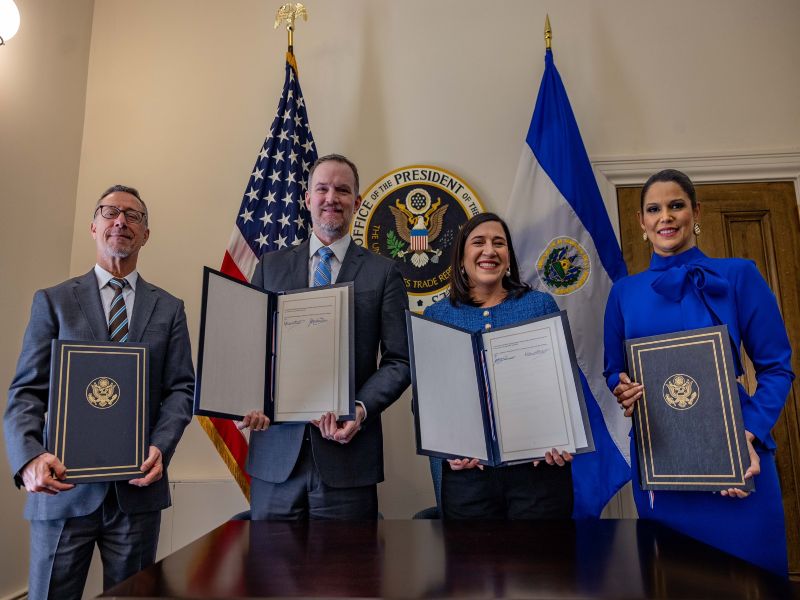 Acuerdo comercial Estados Unidos El Salvador