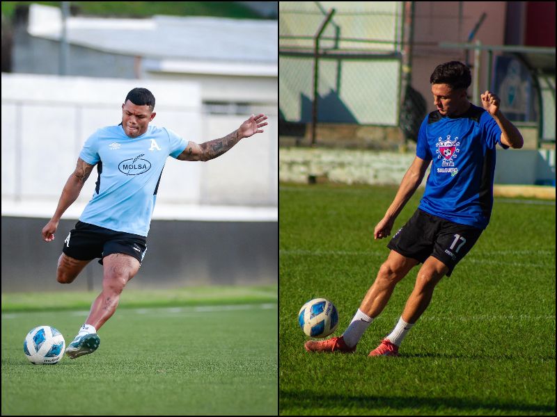 Y el volante Mauricio Cerritos es una manija para los toros, en el campo. Foto: Cortesía Alianza FC y L.Á. Firpo