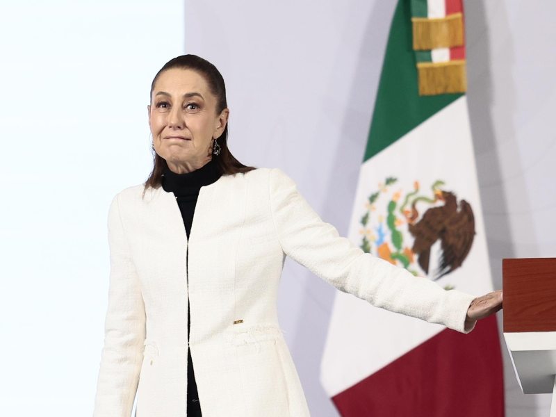 Claudia Sheinbaum presidenta México sismo conferencia