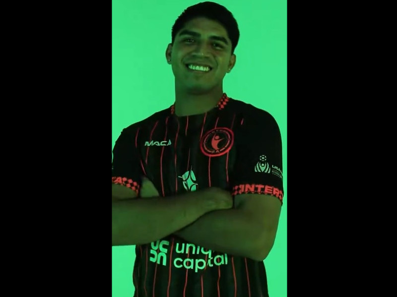 El contención Isaac "Clavito" Portillo ya es del Inter FA. Foto: Cortesía Inter FA