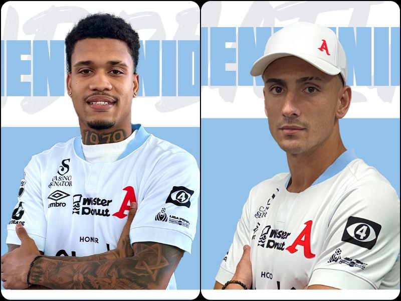 Collage Fichajes Alianza FC