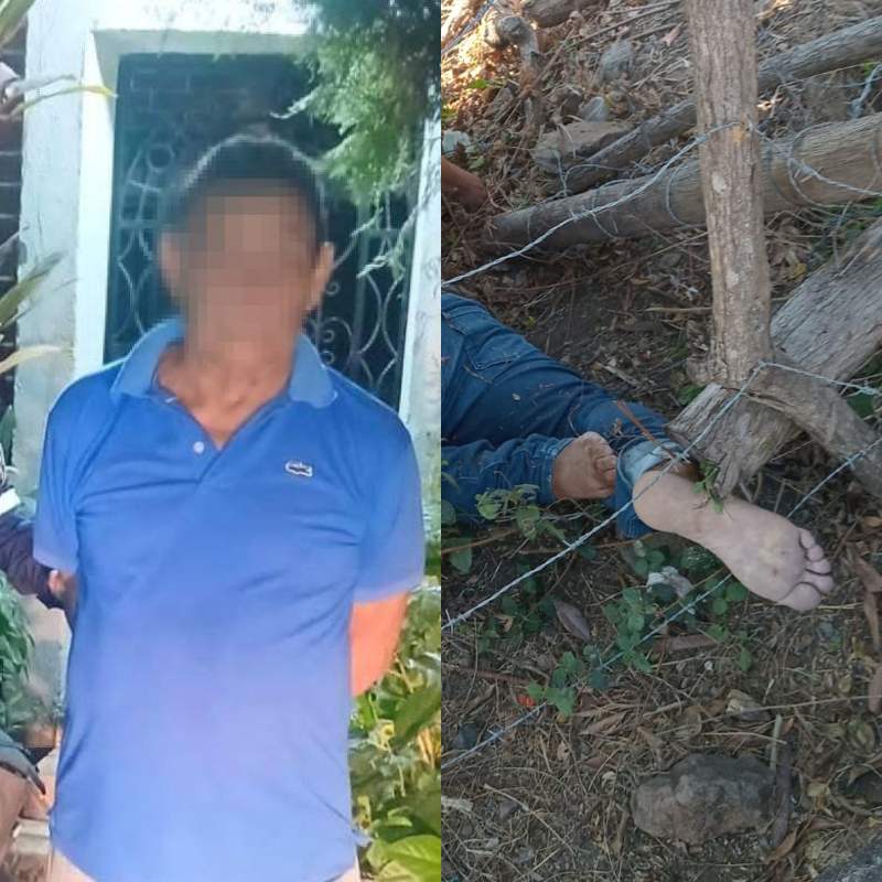 La Policía informó de la captura del presunto responsable horas después de que ocurrió el hecho. Foto EDH/Cortesía