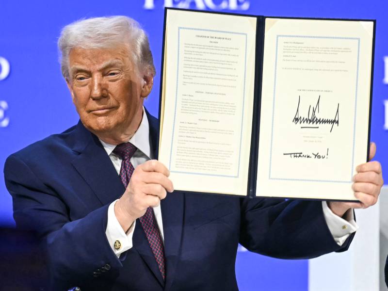 Donald Trump-Junta de Paz-Postura- Pacificador