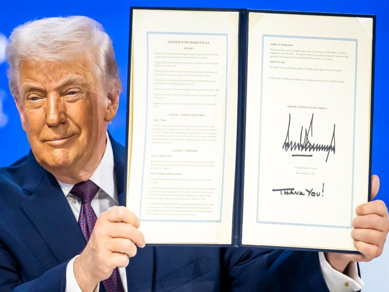 Donald Trump Junta de la Paz conflictos mundiales