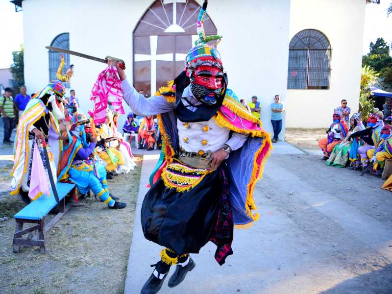 Fiestas a San Antonio Abad desarrolladas en San Salvador.