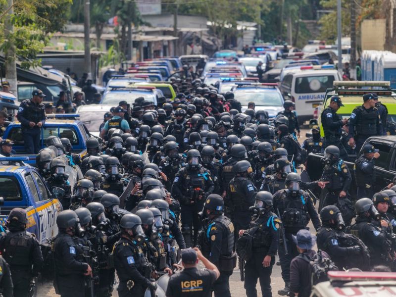 Guatemala estado de sitio asesinato policías pandillas
