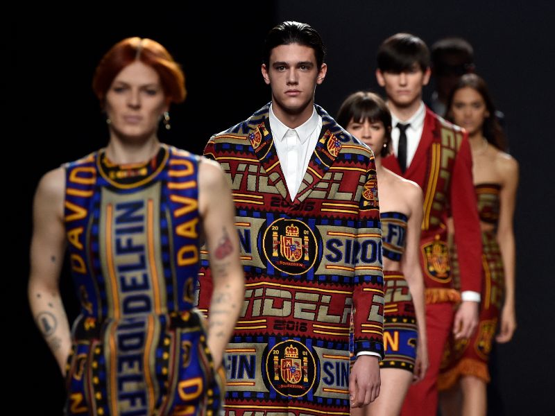 David Delfin en la Fashion Week Spain