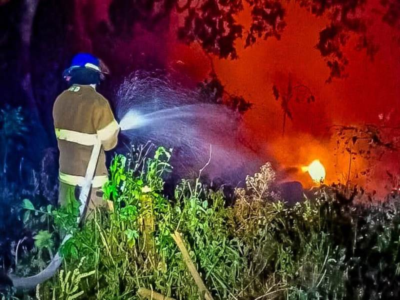 Las autoridades recomendaron a la población a no generar incendios debido a las consecuencias que conlleva, como el daño ambiental. Foto EDH/Cortesía
