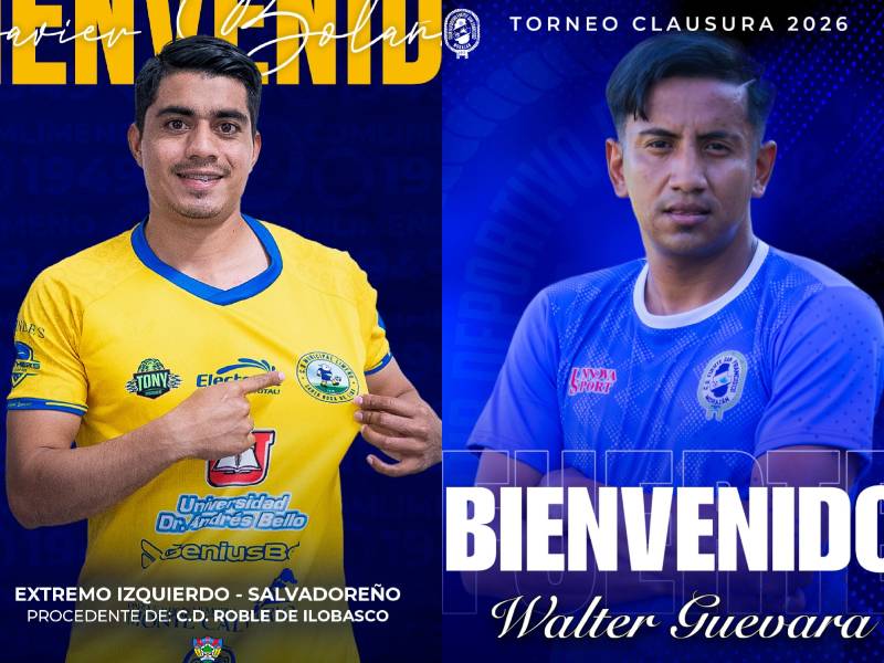 Javier Bolanos Walter Guevara Fichajes