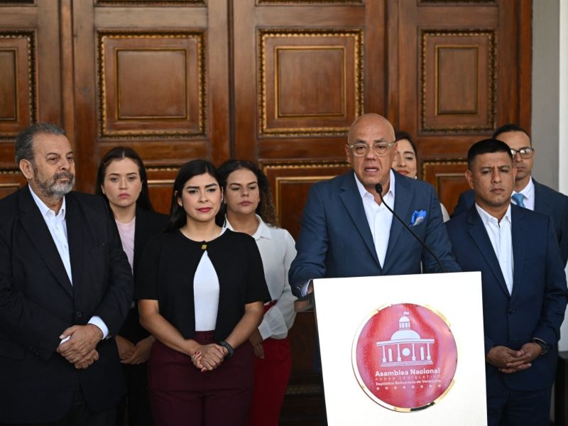 Jorge Rodriguez presidente parlamento Venezuela