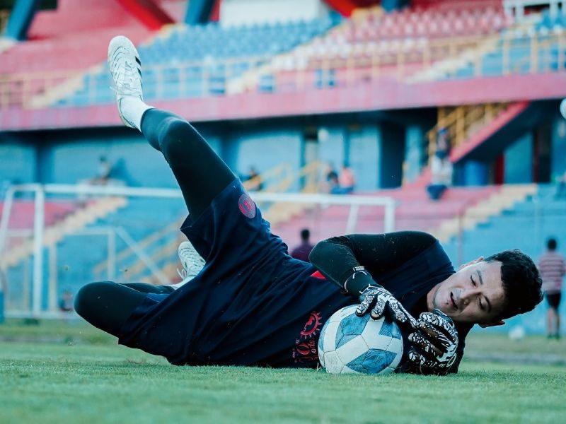 El portero Kevin Carabantes, en una práctica de FAS. Foto: Cortesía CD FAS