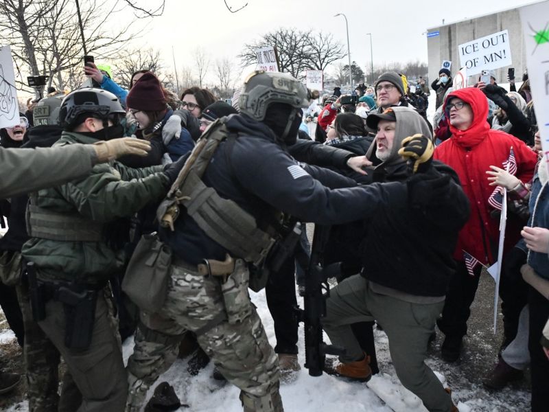 Manifestaciones Minneapolis Minnesota asesinato mujer agentes ICE