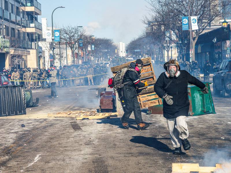 Muerte- Protestas- guardia- Minnesota- Disturbios- Migrantes