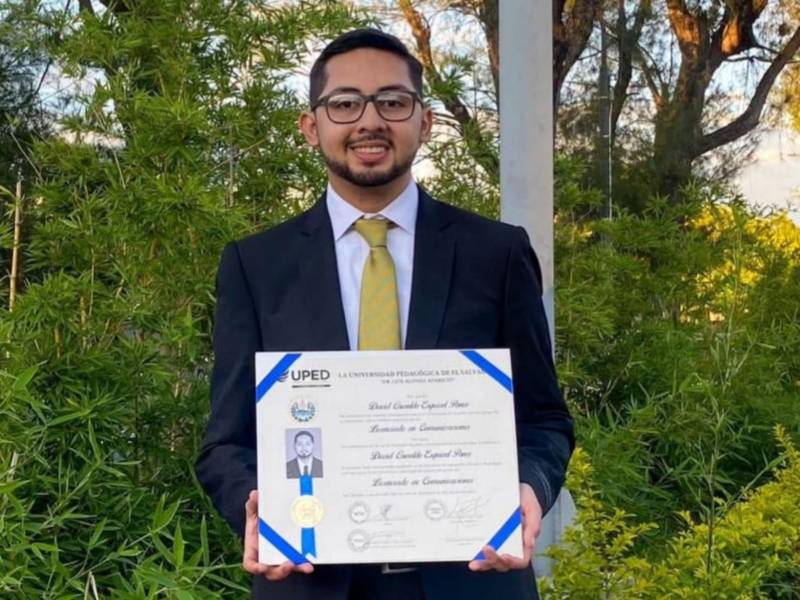 David Oswaldo es la víctima mortal del accidente de tránsito ocurrido en el kilómetro 26 de la carretera Panamericana Este, en Quezaltepeque | cortesía