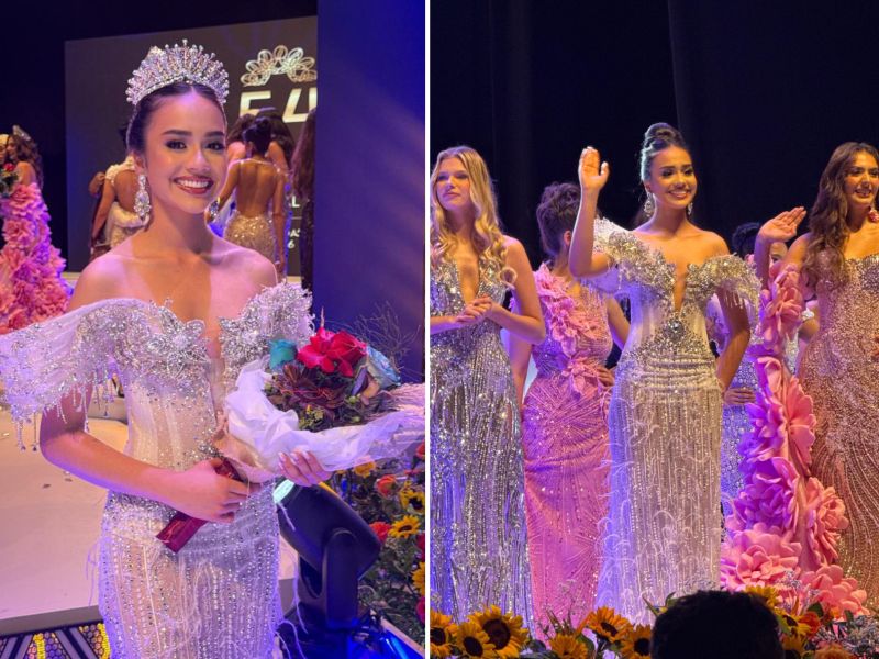 Valeria Amaya es coronada primera princesa del Reinado Internacional del Café en Colombia