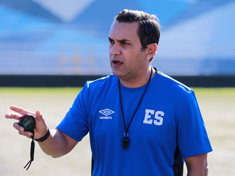 Victor Pastora Tecnico Selecta Sub-17 El Salvador